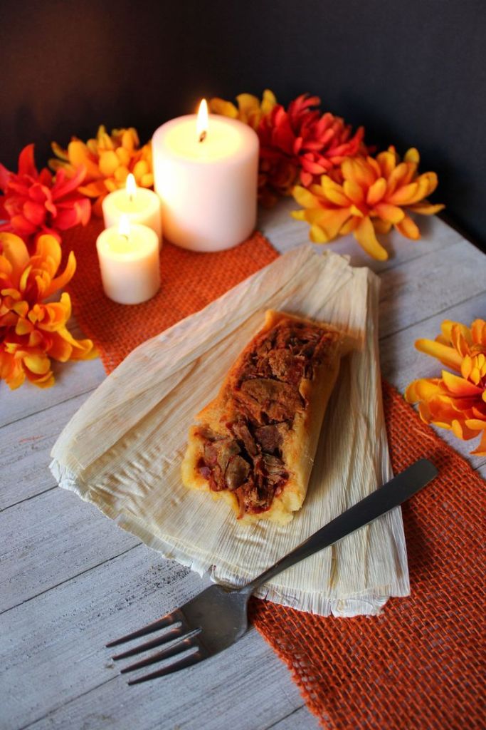 Abuelita's Pork Tamale Recipe from Disney and Pixar's Coco.