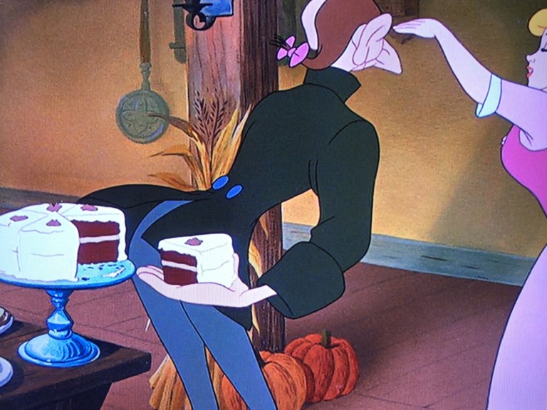 Ichabod's Red Velvet Cake Recipe from Disney's The Adventures of Ichabod and Mr. Toad, or Sleepy Hollow.