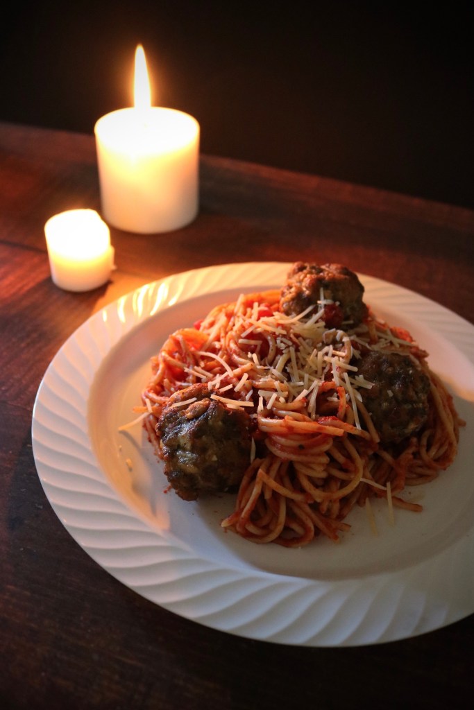 Tony's Spaghetti and Meatball Recipe from Disney's Lady and the Tramp.