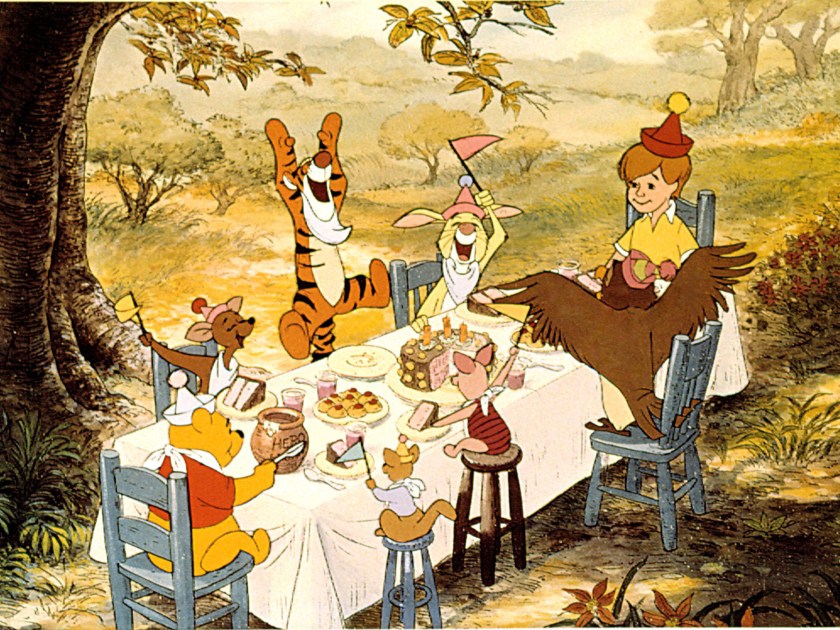 Winnie the Pooh's Hero (Thumbprint) Cookie and Hero Cake Recipe from Disney's The Many Adventures of Winnie the Pooh.