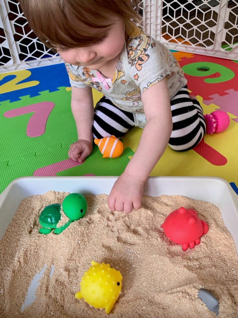 DIY Edible Sand for Sensory Play