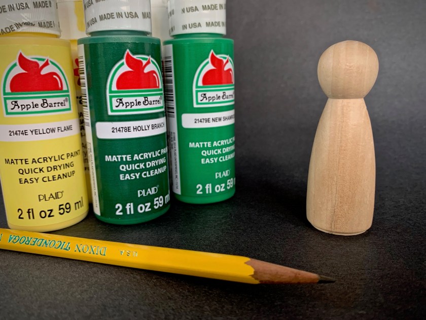 DIY Tinker Bell Peg Doll