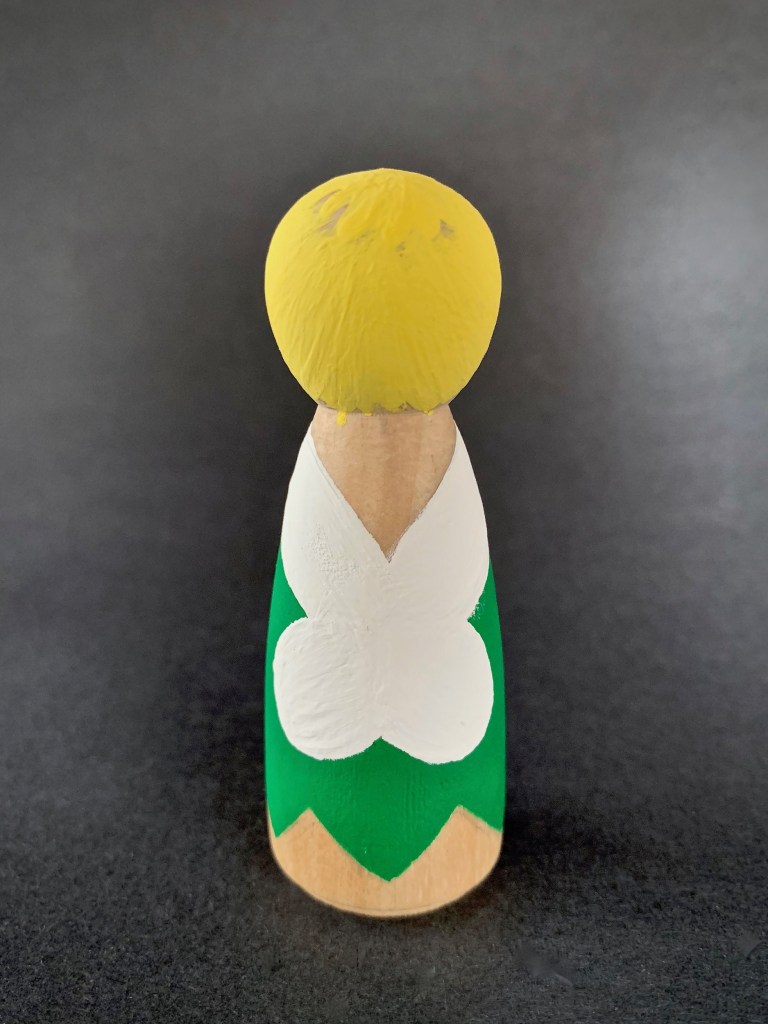 DIY Tinker Bell Peg Doll
