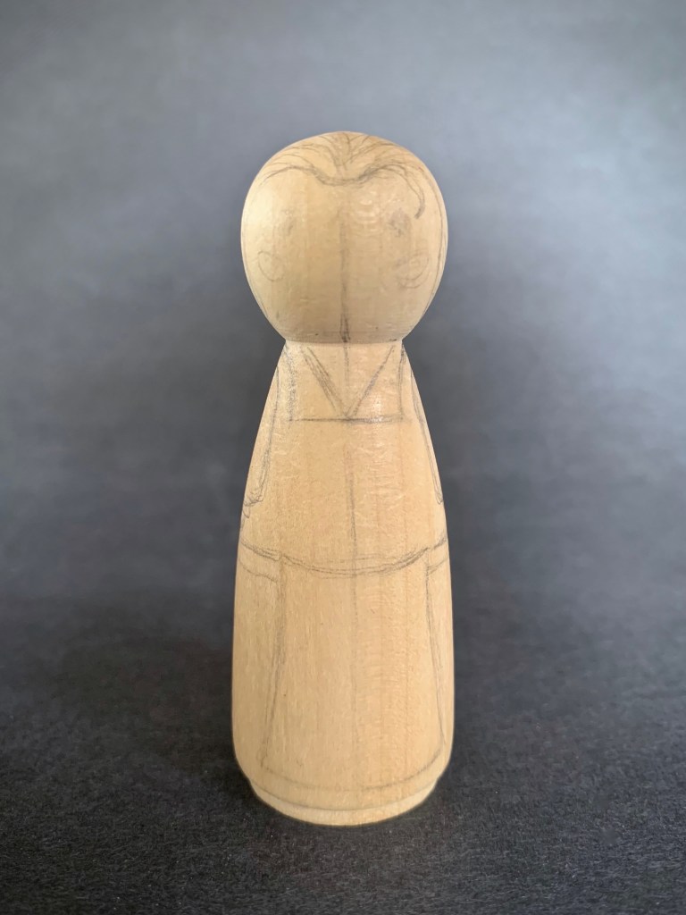 DIY Peasant Belle Peg Doll