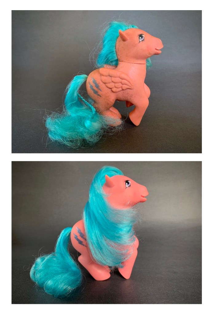 How to Clean Classic My Little Pony Toys - Firefly Before and After