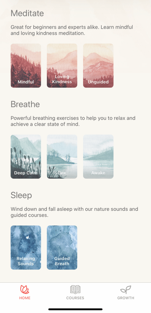 Let's Try Meditation with The Free Oak - Meditation and Breathing Application