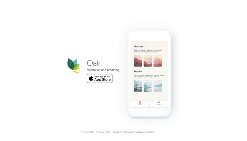 Let's Try Meditation with The Free Oak - Meditation and Breathing Application