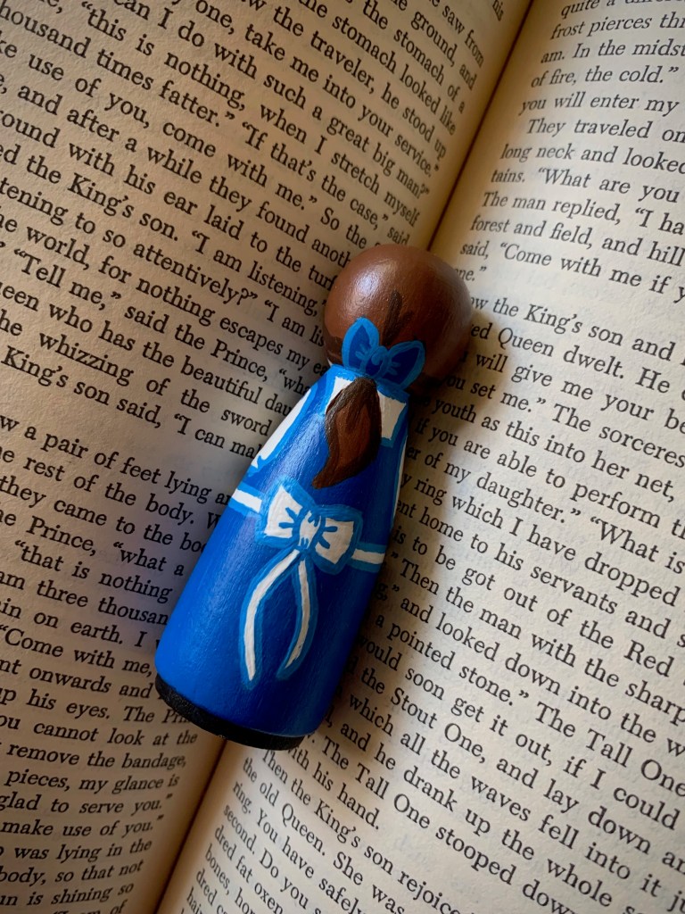 DIY Peasant Belle Peg Doll