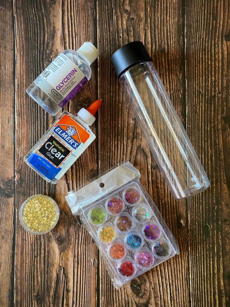 DIY Autumn Leaves Sensory Bottle